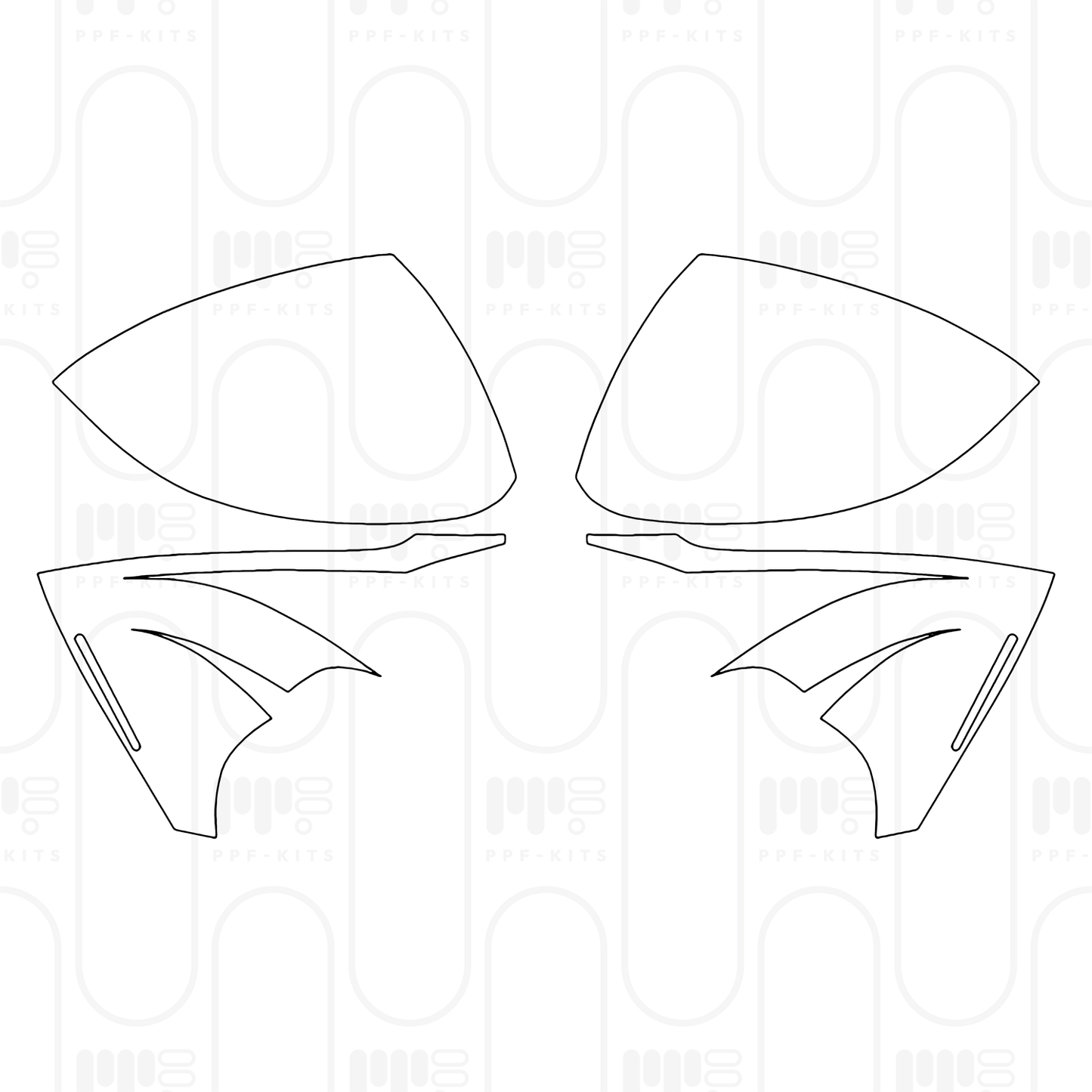 Pre-Cut PPF Mercedes-Benz C Class Sedan AMG C43 2024