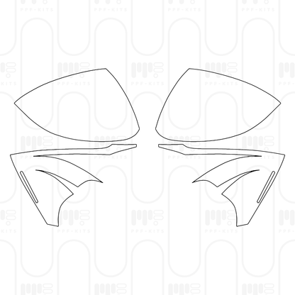 Pre-Cut PPF Mercedes-Benz C Class Sedan AMG C43 2024