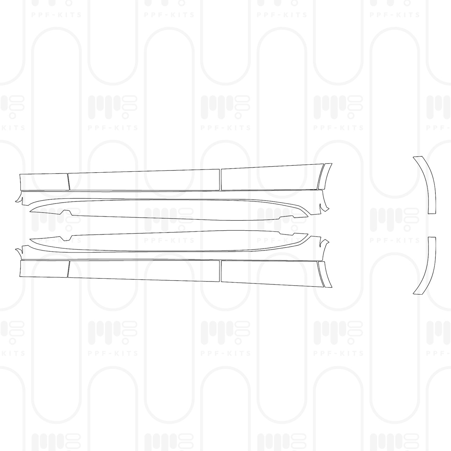 Pre-Cut PPF Mercedes-Benz C Class Estate AMG Line 2024
