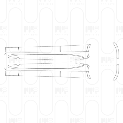 Pre-Cut PPF Mercedes-Benz C Class Estate AMG Line 2024