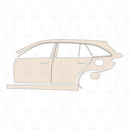Pre-Cut PPF Mercedes-Benz C Class Estate Base 2024