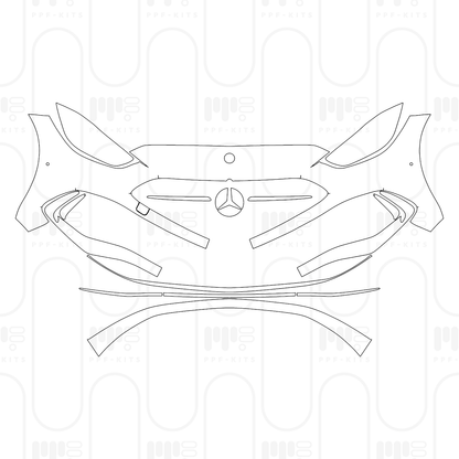 Pre-Cut PPF Mercedes-Benz C Class Estate AMG Line 2024