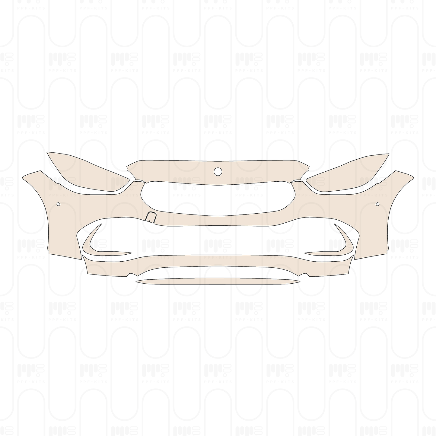 Pre-Cut PPF Mercedes-Benz C Class Sedan Base Standard Wheelbase 2024