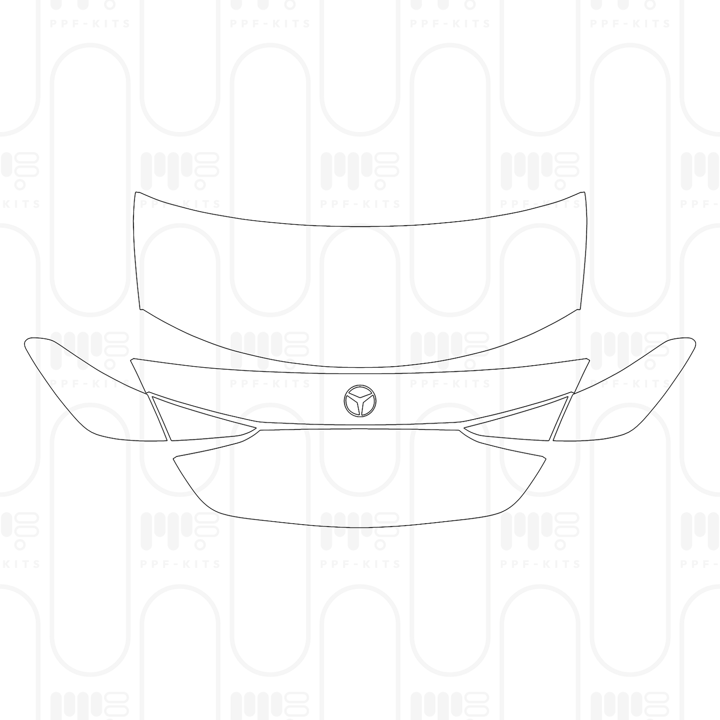 Pre-Cut PPF Mercedes-Benz C Class Sedan AMG Line Standard Wheelbase 2025