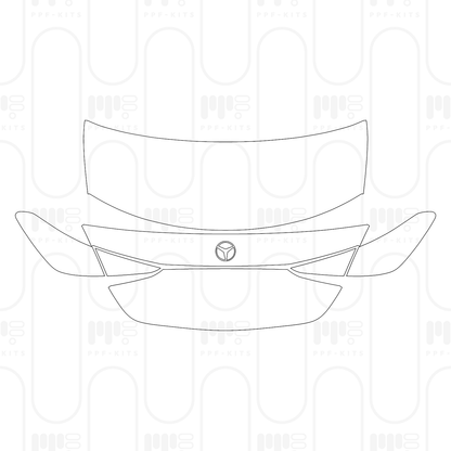 Pre-Cut PPF Mercedes-Benz C Class Sedan AMG Line Standard Wheelbase 2025