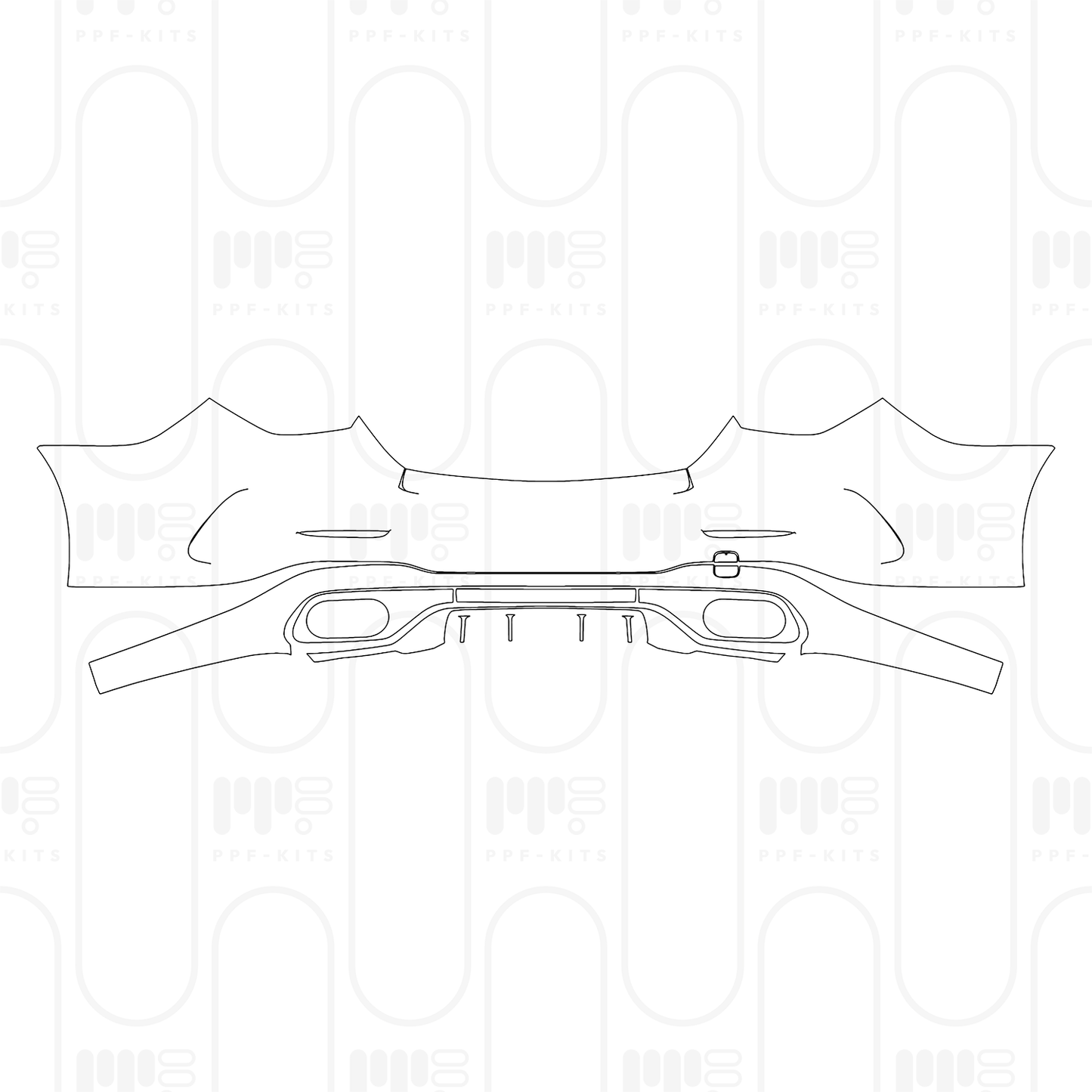 Pre-Cut PPF Mercedes-Benz C Class Sedan AMG C43 2024