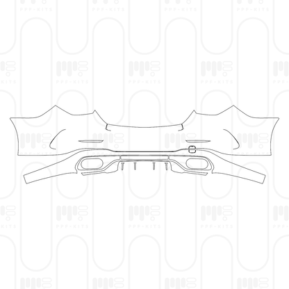 Pre-Cut PPF Mercedes-Benz C Class Sedan AMG C43 2024