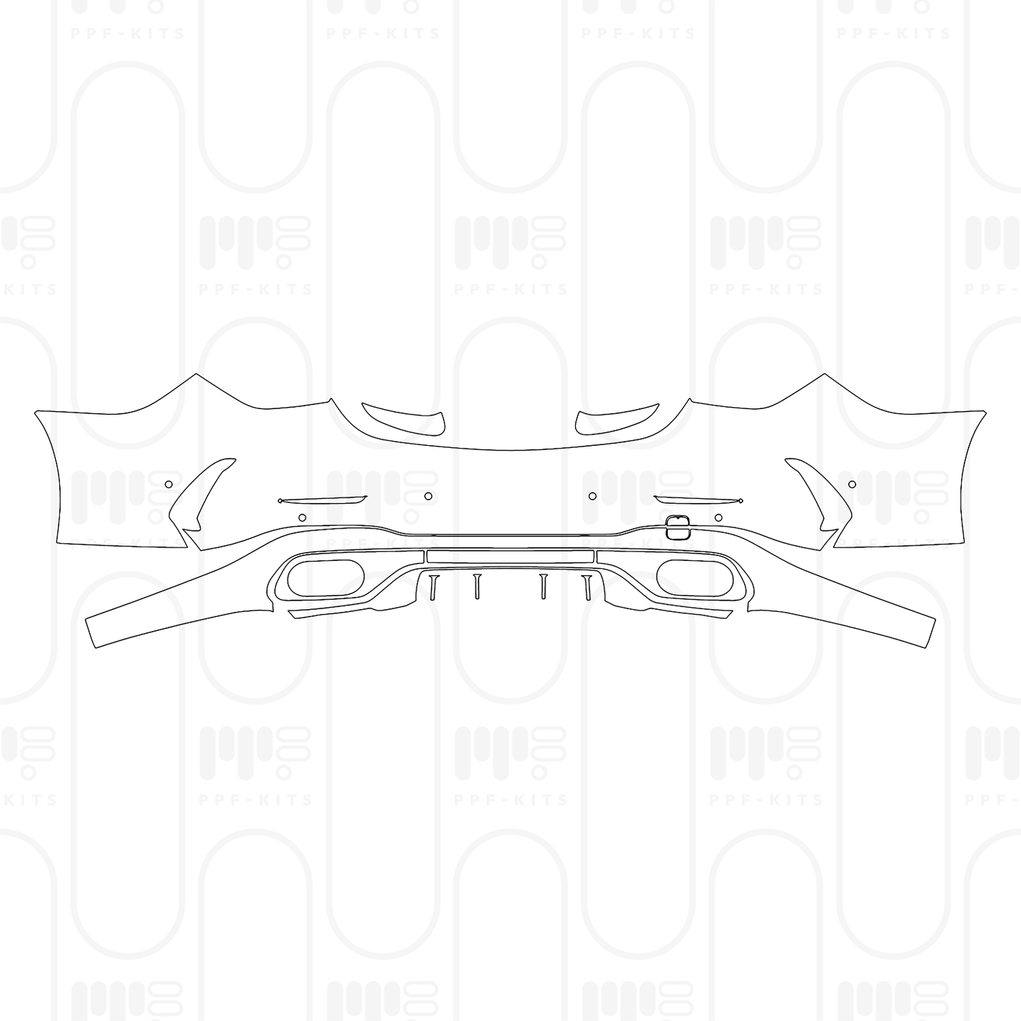 Pre-Cut PPF Mercedes-Benz C Class Sedan AMG C43 2024