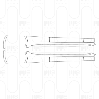 Pre-Cut PPF Mercedes-Benz C Class Sedan AMG C43 2024