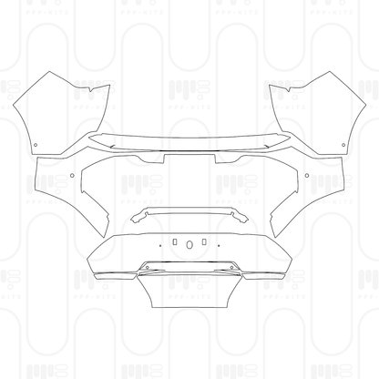 Pre-Cut PPF Peugeot E-3008 (EU) GT 2025