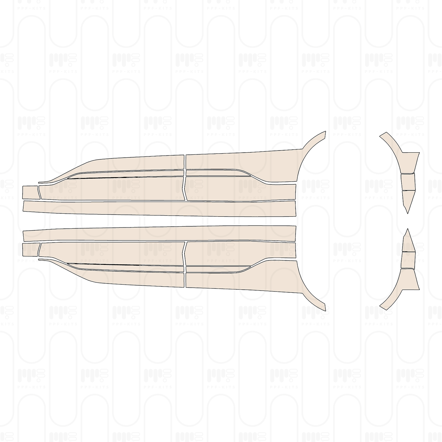 Pre-Cut PPF Polestar 4 2024