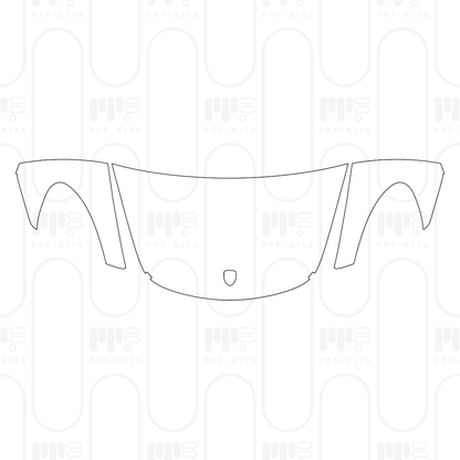 Pre-Cut PPF Porsche 718 Boxter S 2025