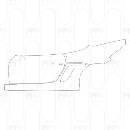 Pre-Cut PPF Porsche 718 Boxter S 2025