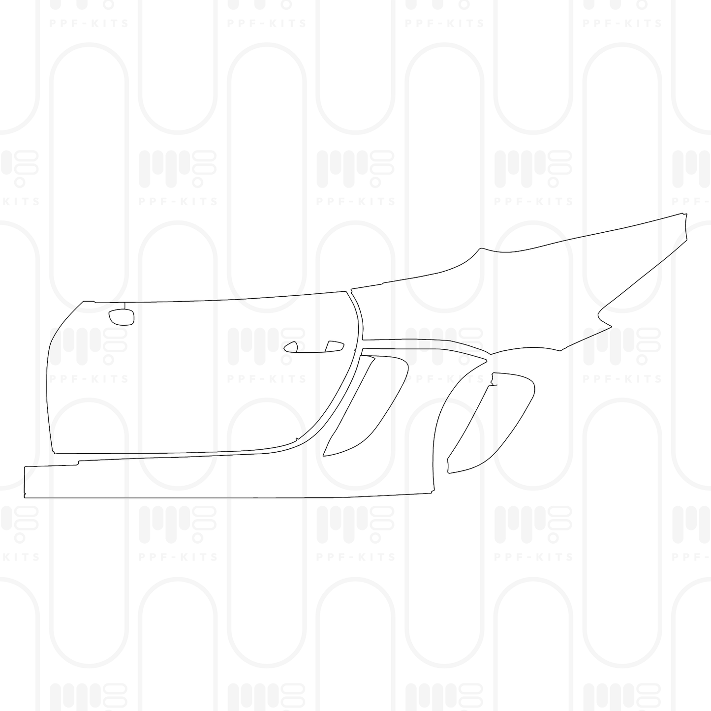 Pre-Cut PPF Porsche 718 Spyder RS 2025