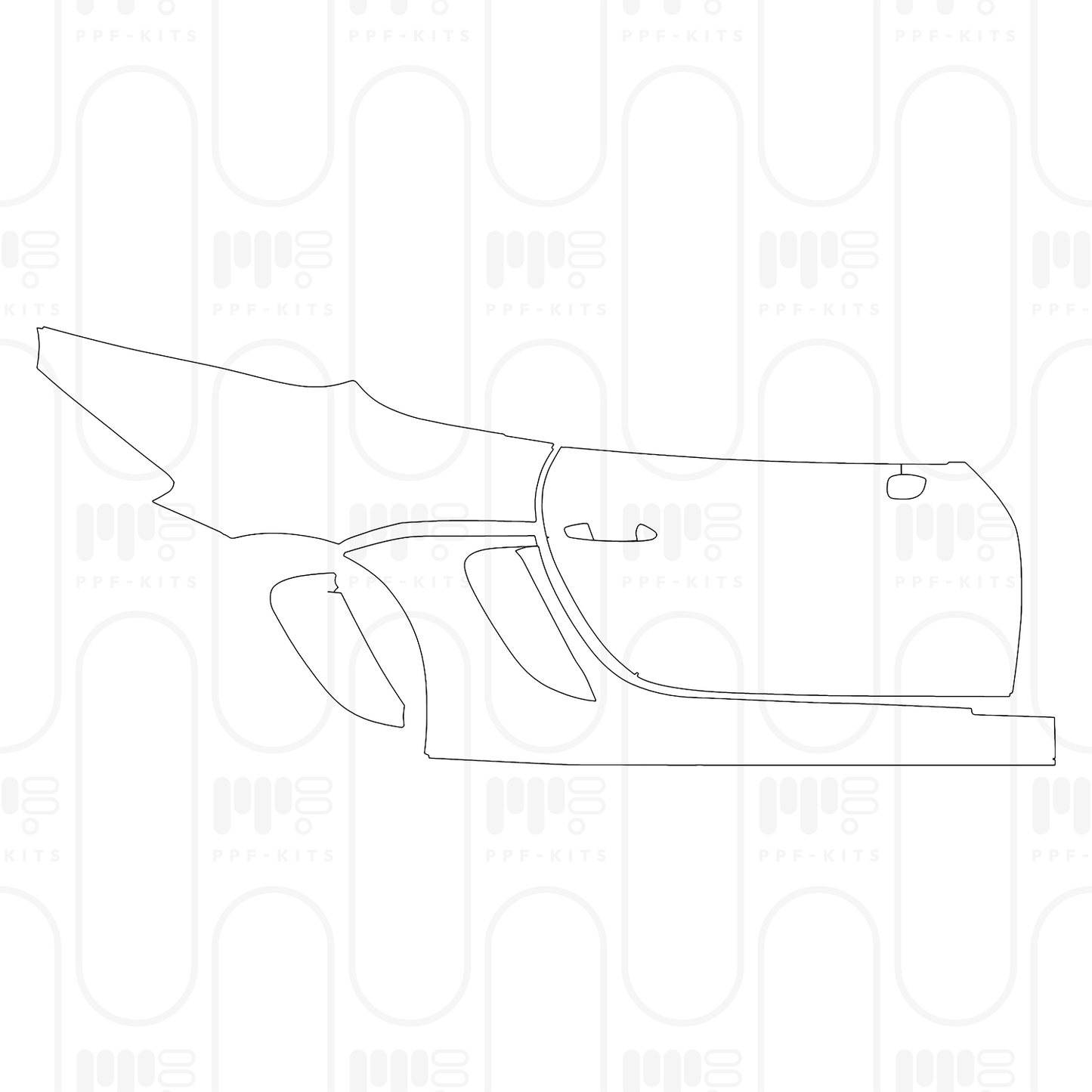 Pre-Cut PPF Porsche 718 Spyder RS 2025