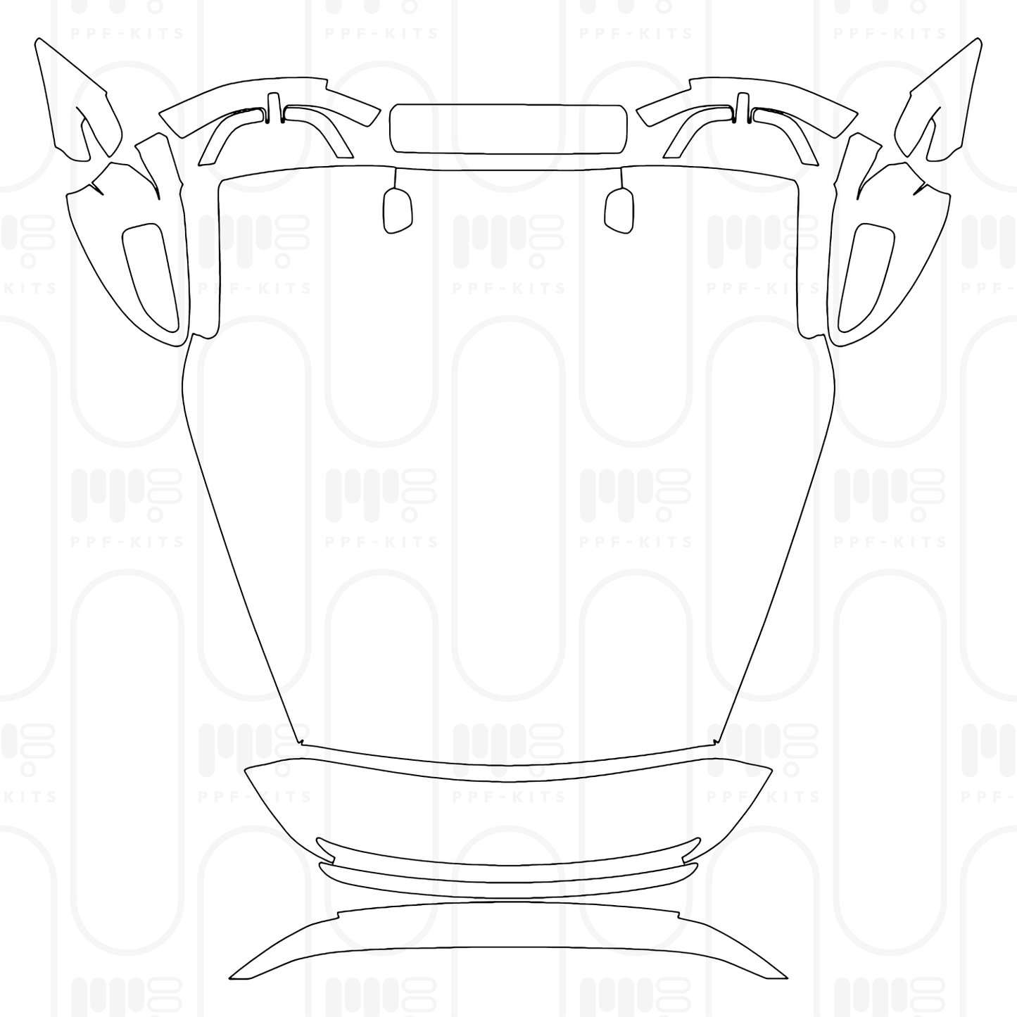 Pre-Cut PPF Porsche 718 Spyder RS 2025