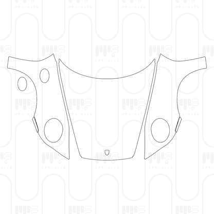 Pre-Cut PPF Porsche 911 Turbo Cabriolet 2024