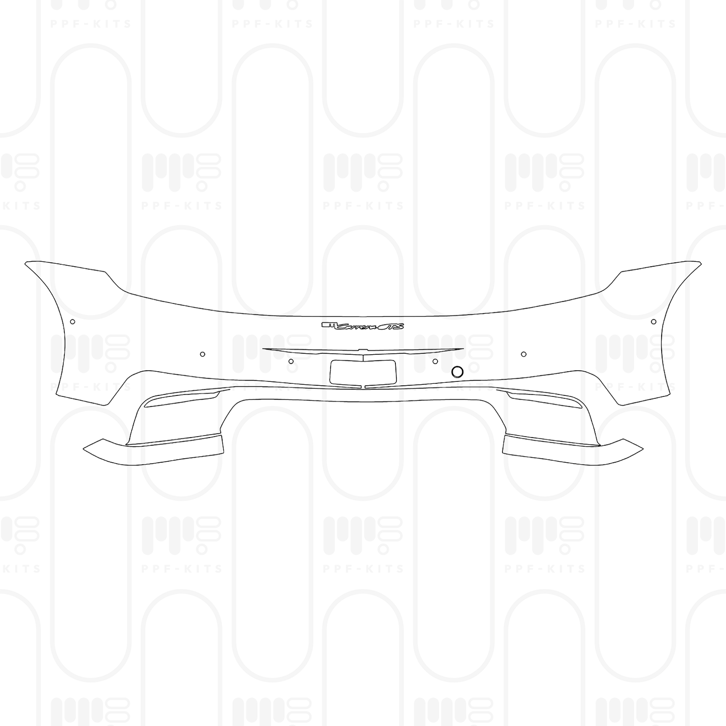 Pre-Cut PPF Porsche 911 Carrera GTS Cabriolet 2025