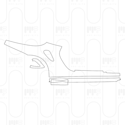 Pre-Cut PPF Porsche 911 Turbo Cabriolet 2024