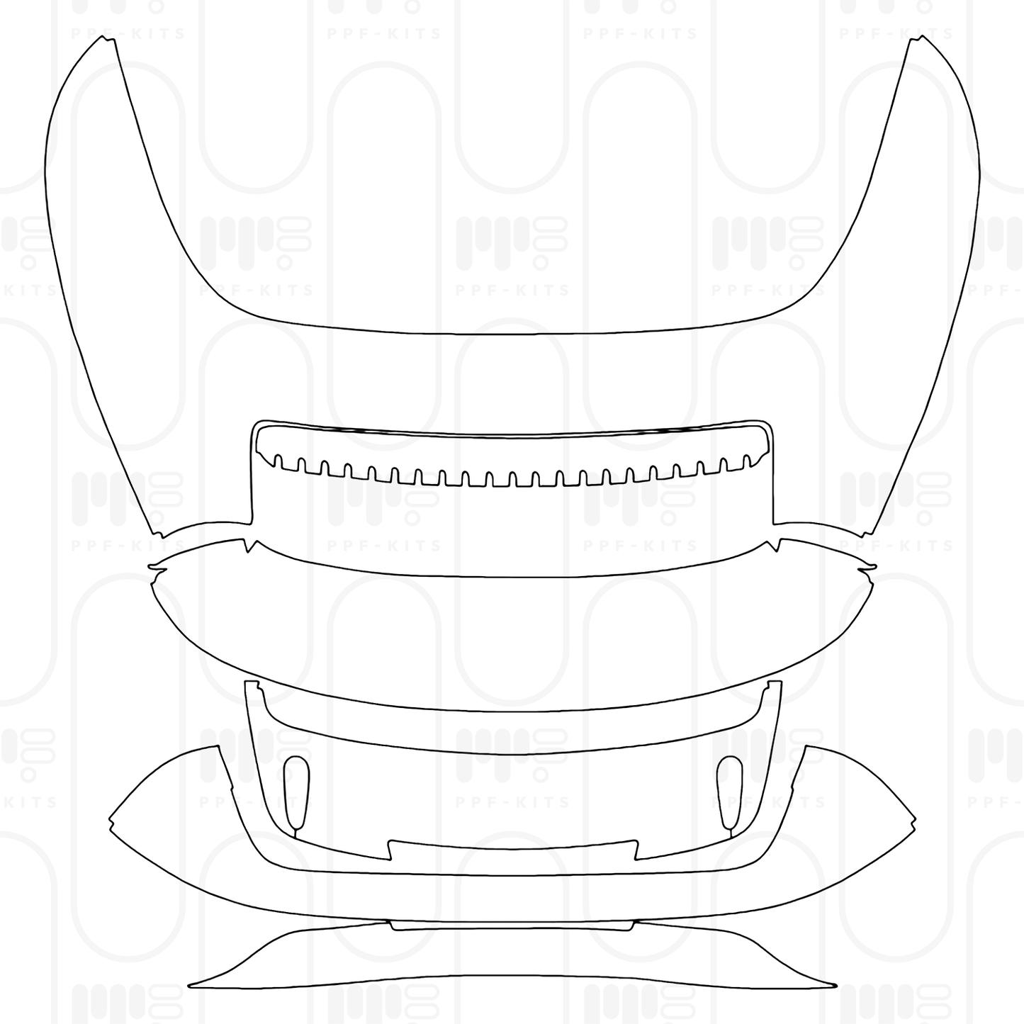 Pre-Cut PPF Porsche 911 Turbo Cabriolet 2024