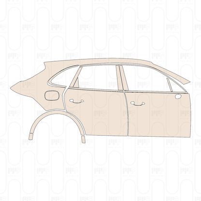 Pre-Cut PPF Porsche Cayenne 2025