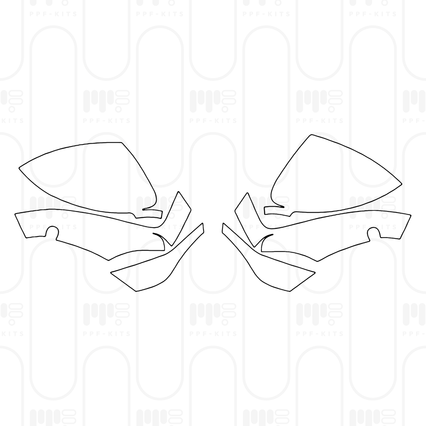 Pre-Cut PPF Porsche Cayenne Coupe Cayenne GTS Coupe 2025