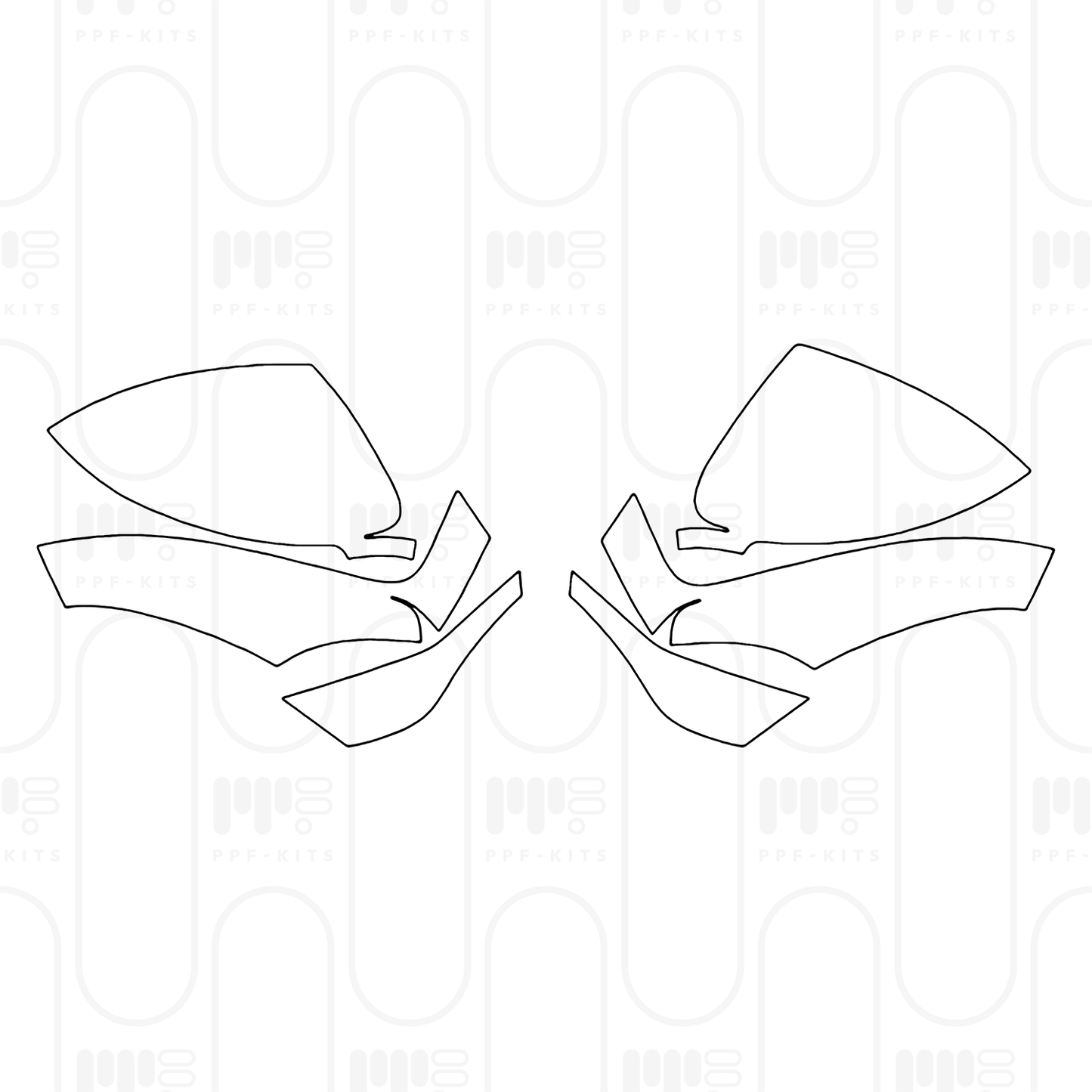 Pre-Cut PPF Porsche Cayenne Coupe Cayenne GTS Coupe 2025