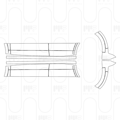 Pre-Cut PPF Porsche Cayenne Coupe Cayenne GTS Coupe 2025