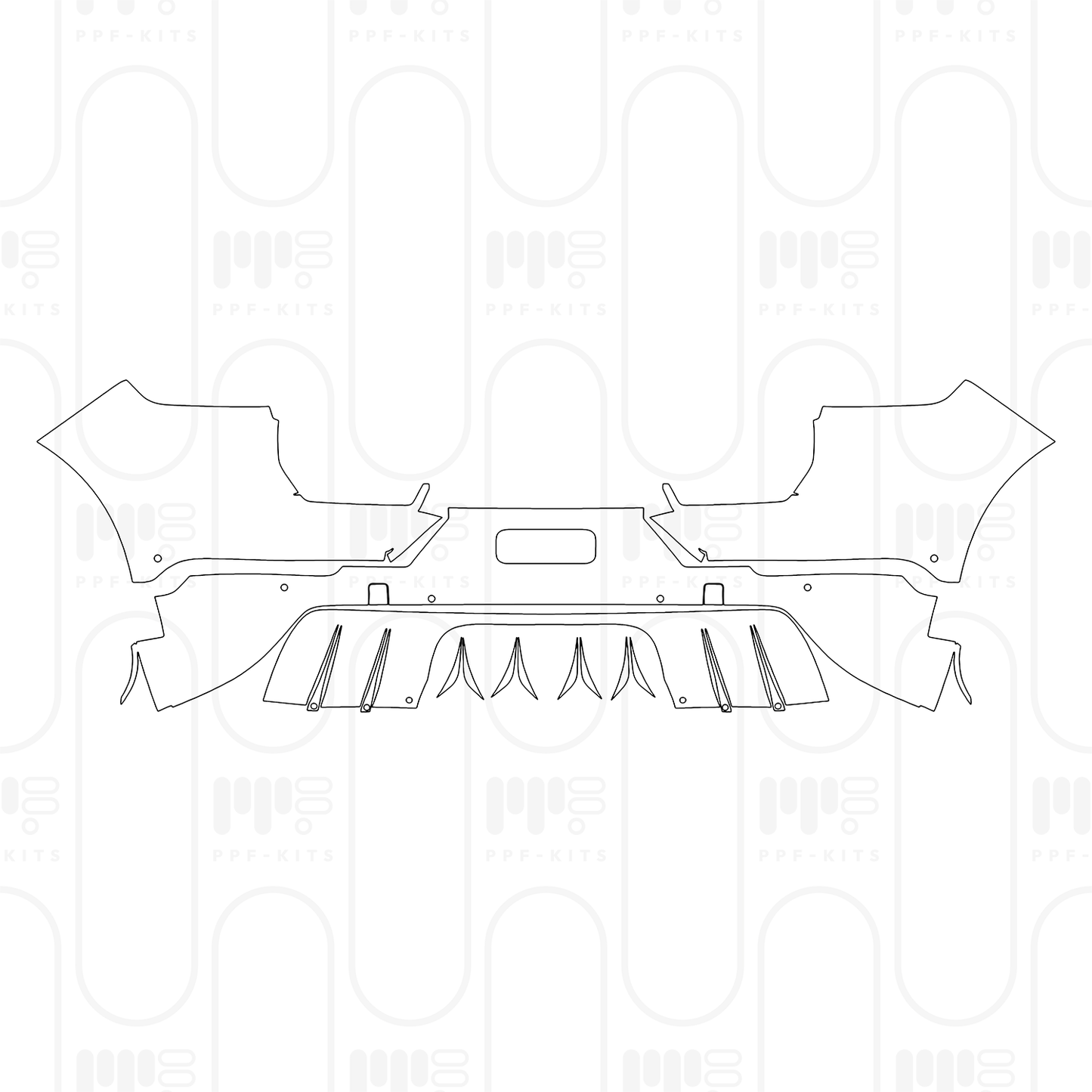 Pre-Cut PPF Porsche Cayenne Coupe Cayenne GTS Coupe 2025