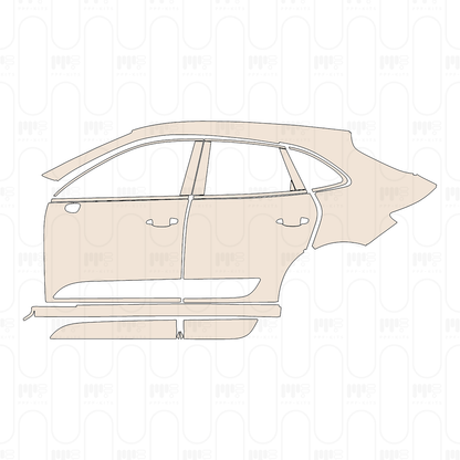 Pre-Cut PPF Porsche Macan 2025