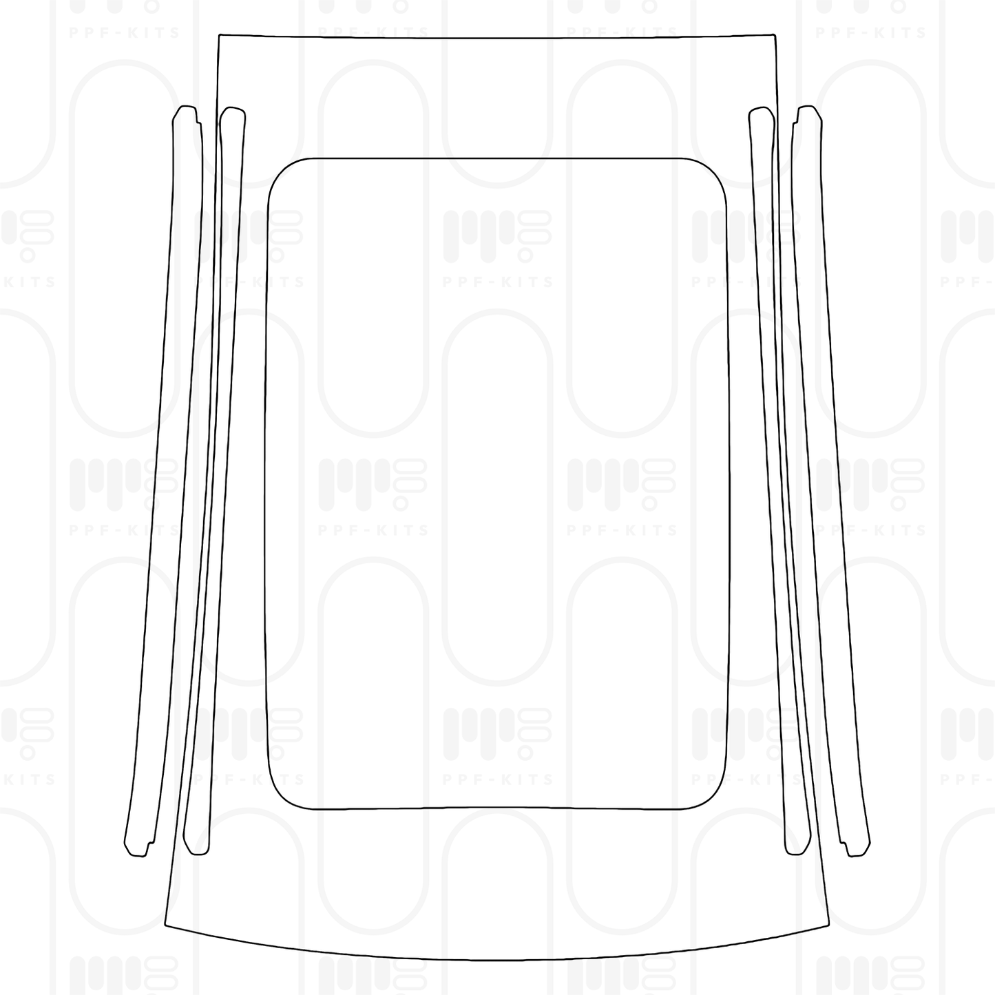 Pre-Cut PPF Porsche Macan Electric Base 2025