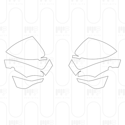 Pre-Cut PPF Porsche Macan Electric Base 2025