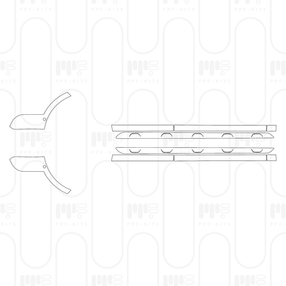 Pre-Cut PPF Porsche Macan Electric Base 2025
