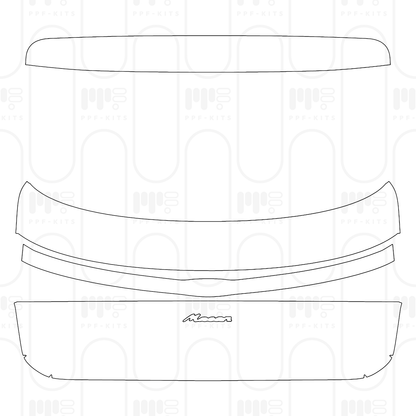 Pre-Cut PPF Porsche Macan Electric Base 2025