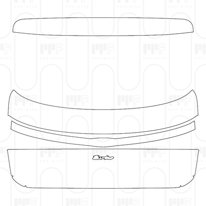 Pre-Cut PPF Porsche Macan Electric Turbo 2025