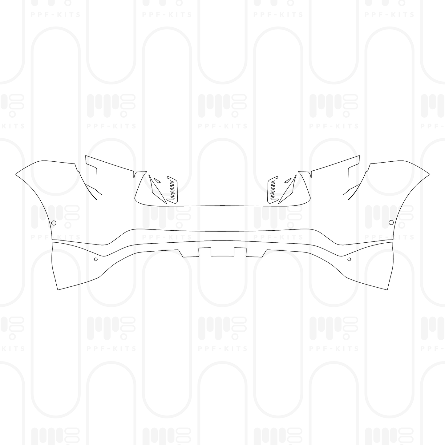 Pre-Cut PPF Porsche Macan Electric Turbo 2025