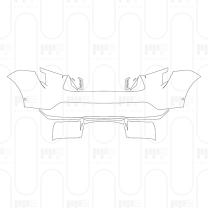 Pre-Cut PPF Porsche Macan Electric Turbo 2025