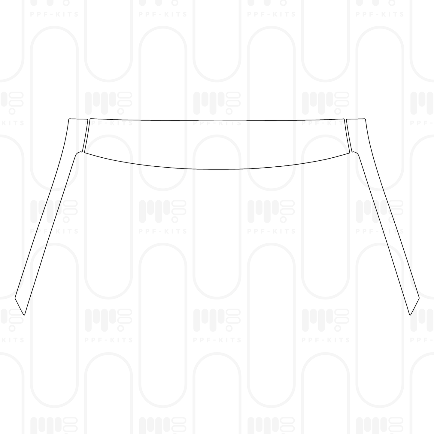 Pre-Cut PPF Porsche Panamera Sedan Panamera Turbo S E-Hybrid 2025