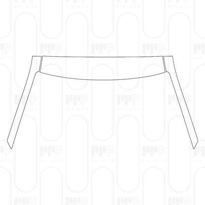 Pre-Cut PPF Porsche Panamera Sedan Panamera Turbo S E-Hybrid 2025