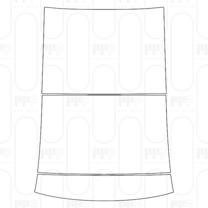 Pre-Cut PPF Porsche Panamera Sedan Panamera Turbo S E-Hybrid 2025