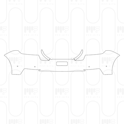 Pre-Cut PPF Porsche Panamera Sedan Panamera Turbo S E-Hybrid 2025