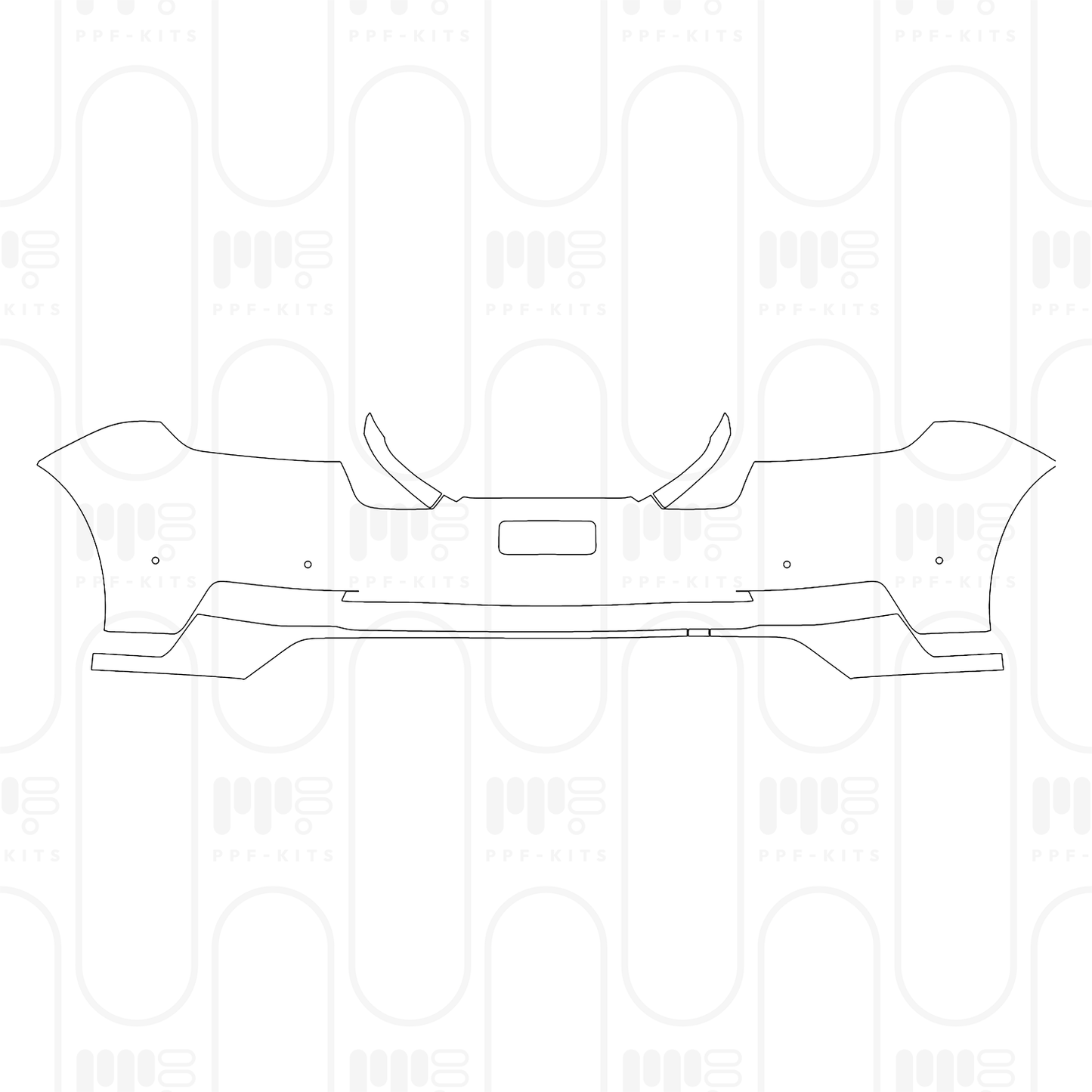 Pre-Cut PPF Porsche Panamera Sedan Panamera Turbo S E-Hybrid 2025