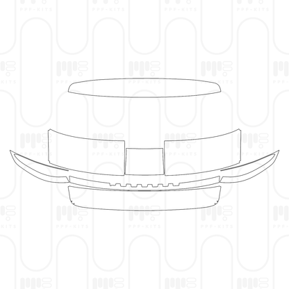 Pre-Cut PPF Porsche Panamera Sedan Panamera Turbo S E-Hybrid 2025