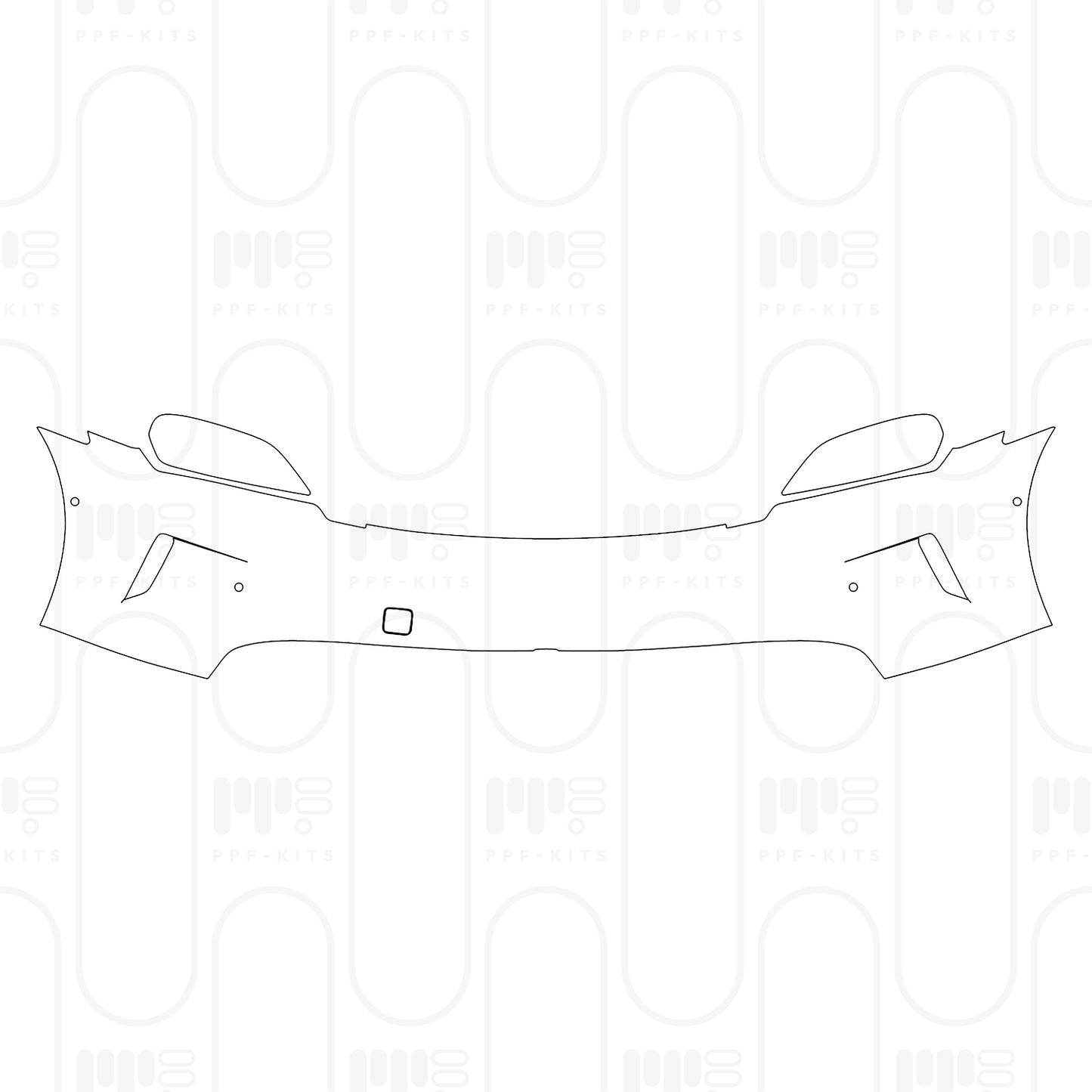 Pre-Cut PPF Porsche Taycan Sedan Taycan 4S 2025