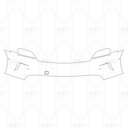 Pre-Cut PPF Porsche Taycan Sedan Taycan 4S 2025