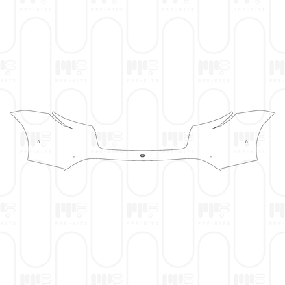 Pre-Cut PPF Porsche Taycan Sedan Taycan 4S 2025