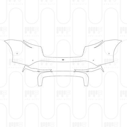 Pre-Cut PPF Porsche Taycan Sport Turismo Taycan GTS Sport Turismo 2025