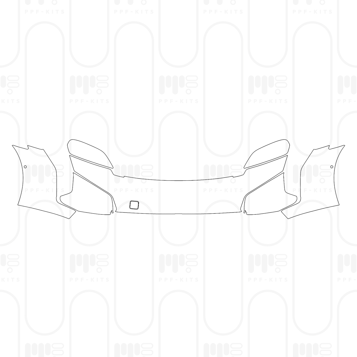 Pre-Cut PPF Porsche Taycan Sport Turismo Taycan Turbo Sport Turismo 2024