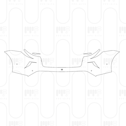 Pre-Cut PPF Porsche Taycan Sport Turismo Taycan Turbo Sport Turismo 2024