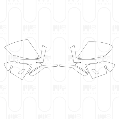 Pre-Cut PPF Porsche Taycan Sedan Taycan GTS 2025